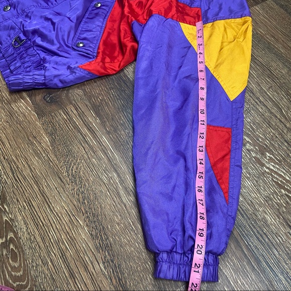 Descente vintage purple light weight ski jacket M - Picture 13 of 14